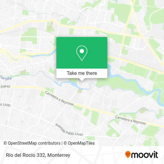 Río del Rocío 332 map