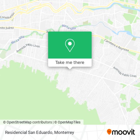 Residencial San Eduardo map