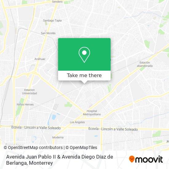 Avenida Juan Pablo II & Avenida Diego Díaz de Berlanga map