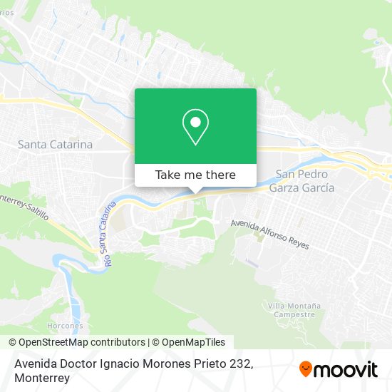Avenida Doctor Ignacio Morones Prieto 232 map
