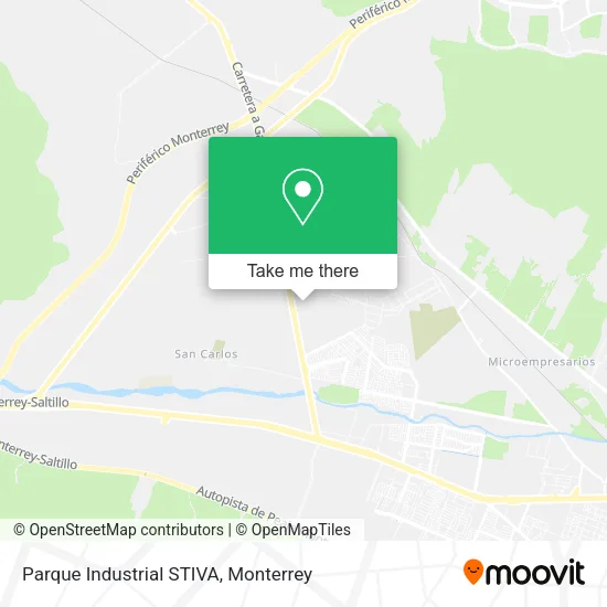 Parque Industrial STIVA map