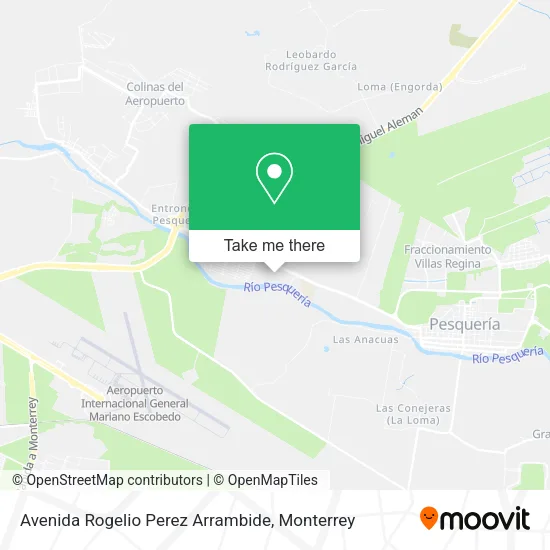 Avenida Rogelio Perez Arrambide map