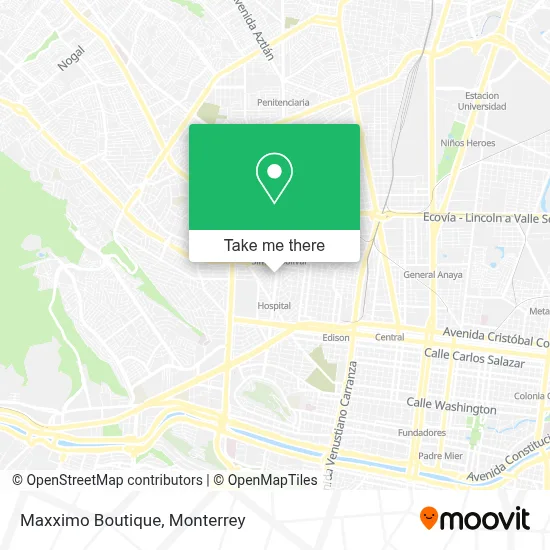 Maxximo Boutique map