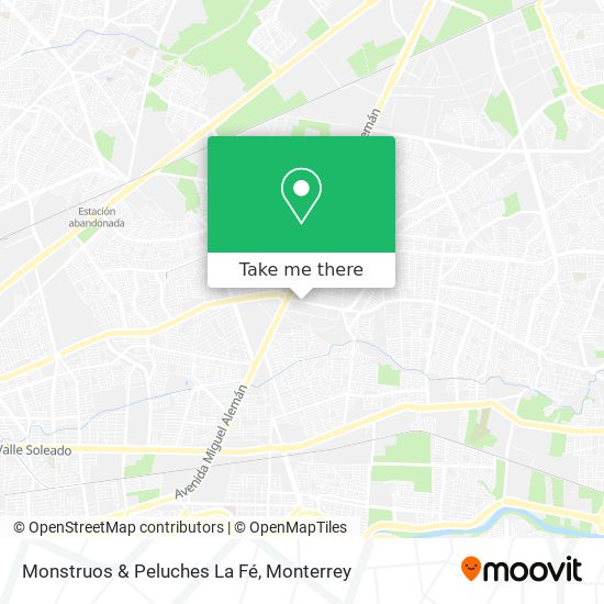 Monstruos & Peluches La Fé map