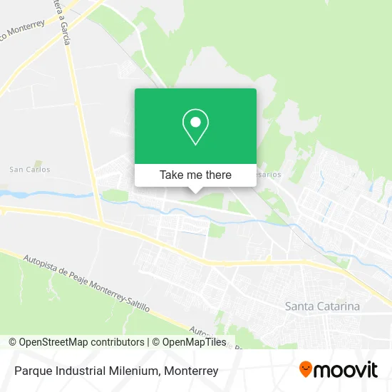 Parque Industrial Milenium map