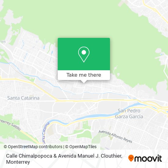 Mapa de Calle Chimalpopoca & Avenida Manuel J. Clouthier