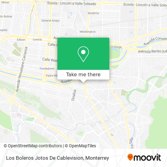 Los Boleros Jotos De Cablevision map