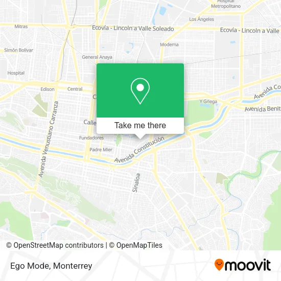 Mapa de Ego Mode