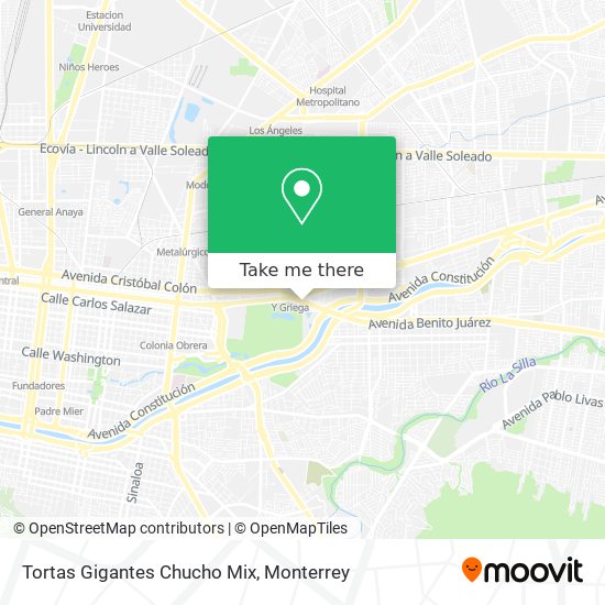 Mapa de Tortas Gigantes Chucho Mix