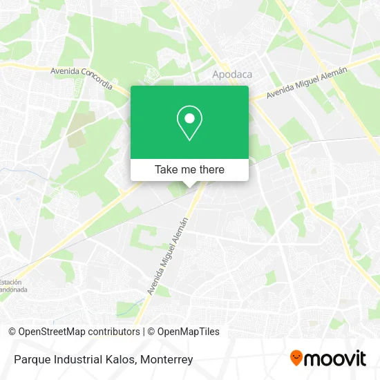 Mapa de Parque Industrial Kalos