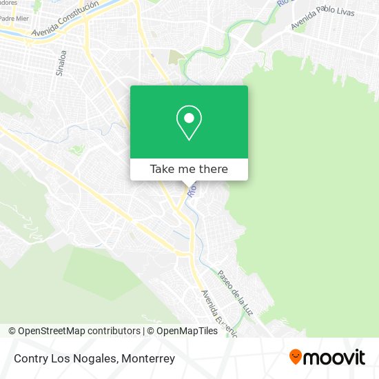 Mapa de Contry Los Nogales