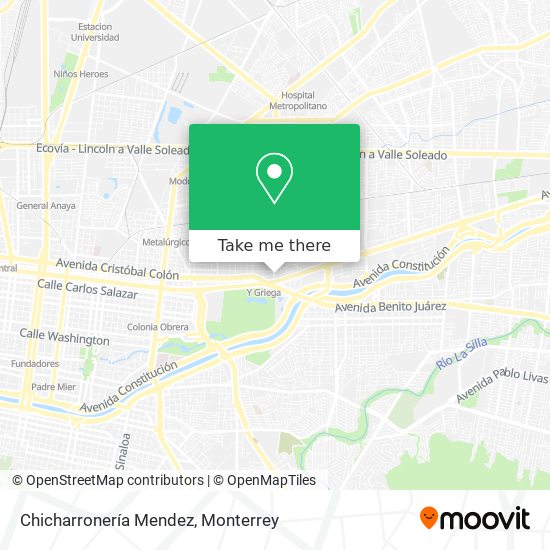 Chicharronería Mendez map
