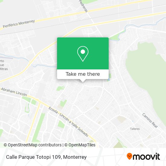 Calle Parque Totopi 109 map