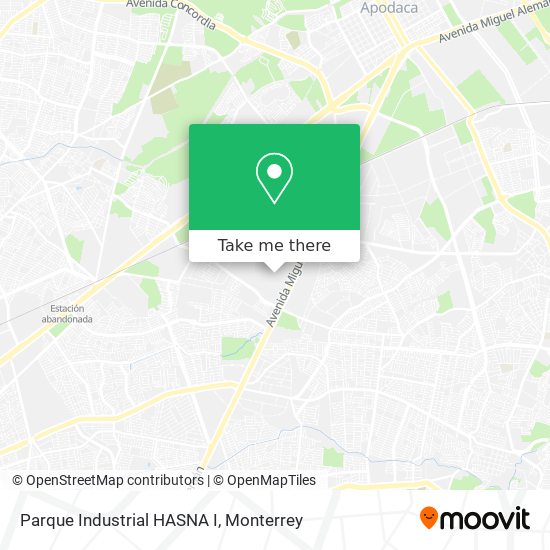 Parque Industrial HASNA I map