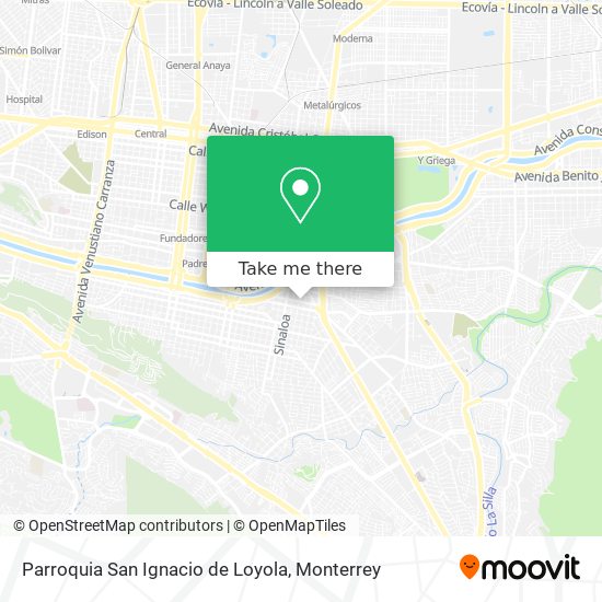 Parroquia San Ignacio de Loyola map