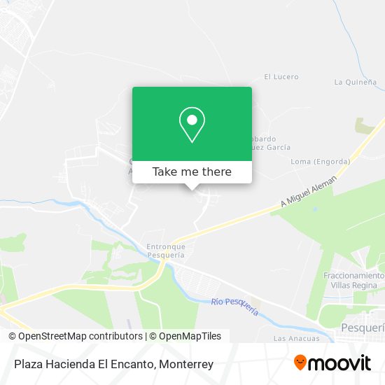 Mapa de Plaza Hacienda El Encanto