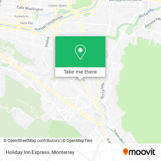 Holiday Inn Express map