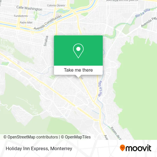 Holiday Inn Express map