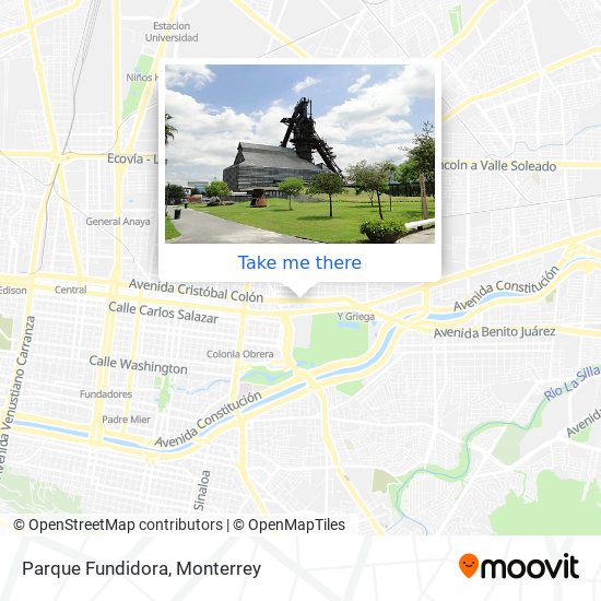 How to get to Parque Fundidora in Monterrey by Bus or Metrorrey?