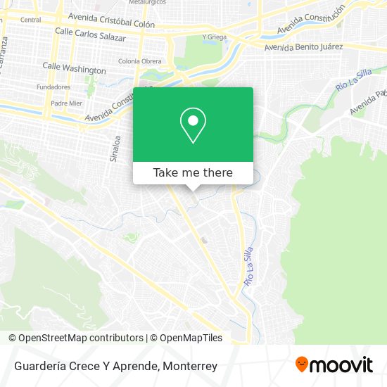 Guardería Crece Y Aprende map