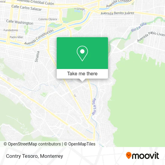 Mapa de Contry Tesoro