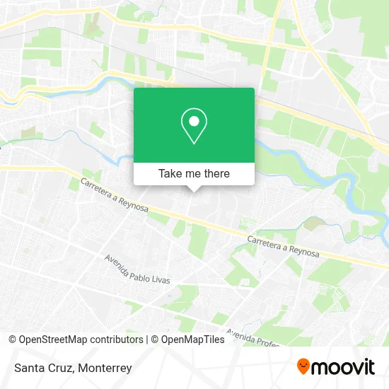 Santa Cruz map