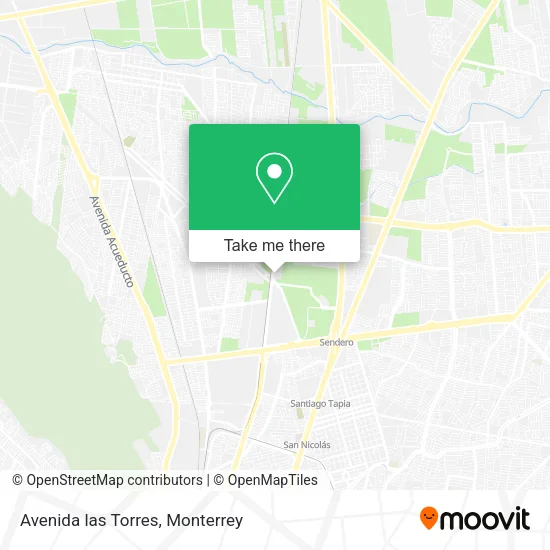 Mapa de Avenida las Torres