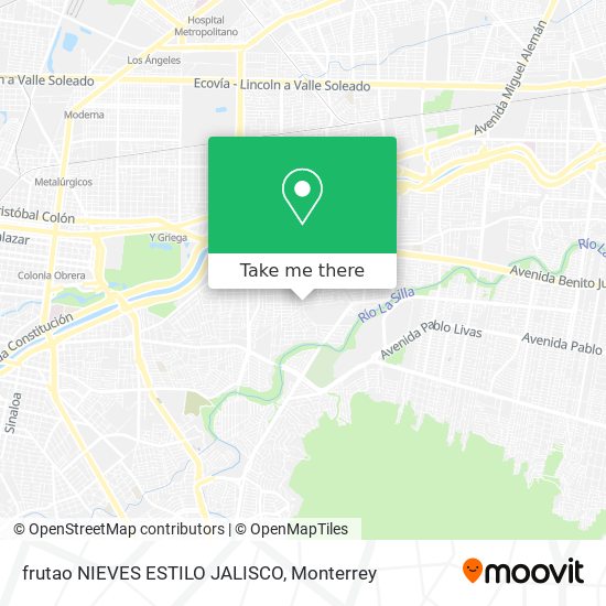 Mapa de frutao NIEVES ESTILO JALISCO