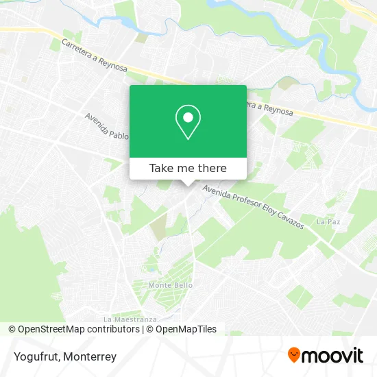 Yogufrut map