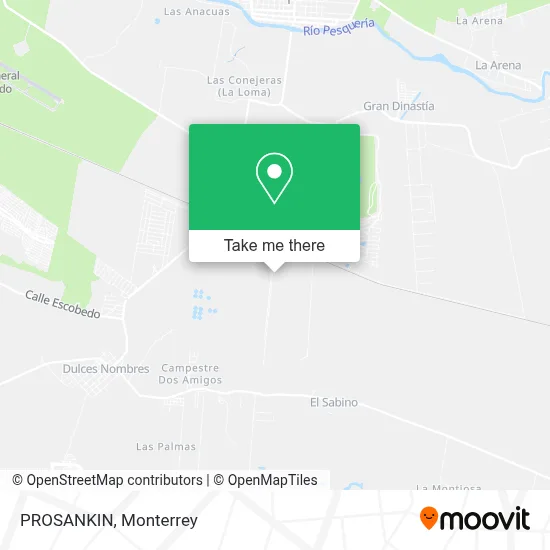 PROSANKIN map
