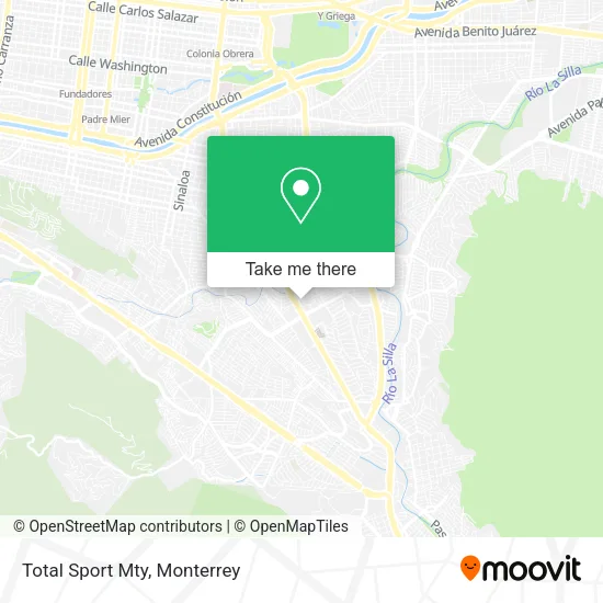 Total Sport Mty map