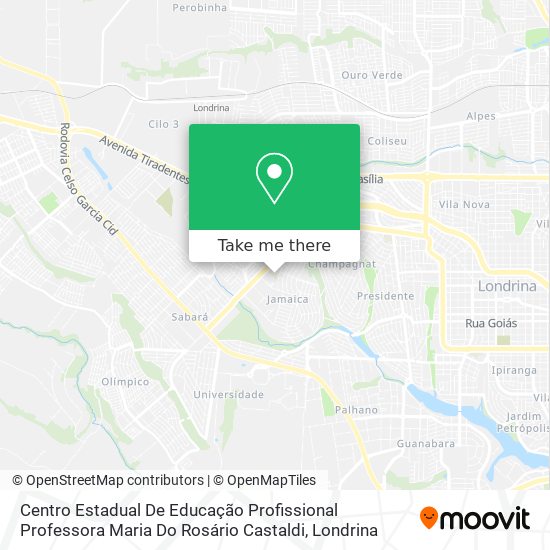 Centro Estadual De Educação Profissional Professora Maria Do Rosário Castaldi map