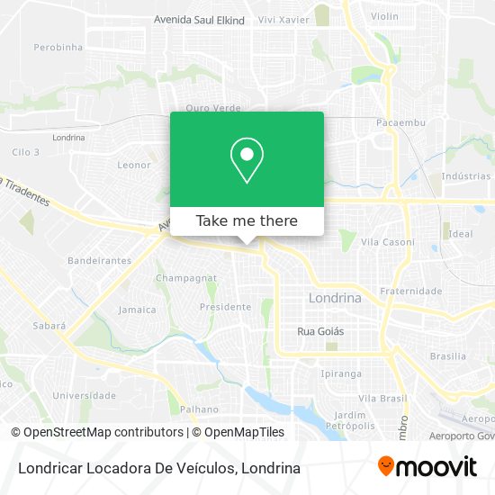 Londricar Locadora De Veículos map