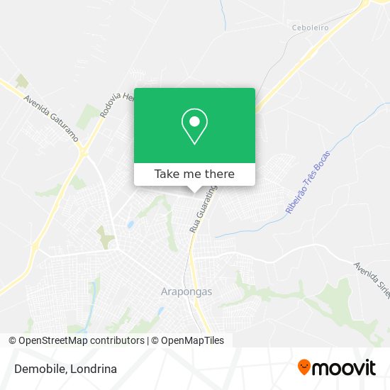 Demobile map