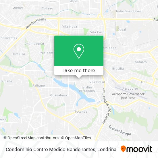Condomínio Centro Médico Bandeirantes map