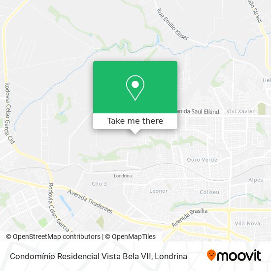 Condomínio Residencial Vista Bela VII map
