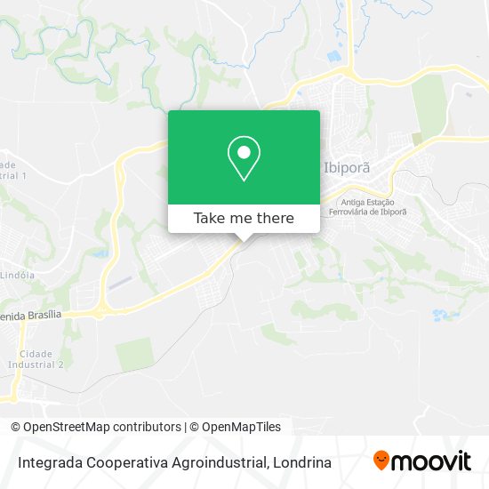 Integrada Cooperativa Agroindustrial map
