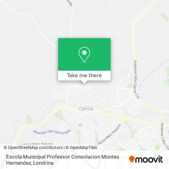 Escola Municipal Professor Consolacion Montes Hernandez map