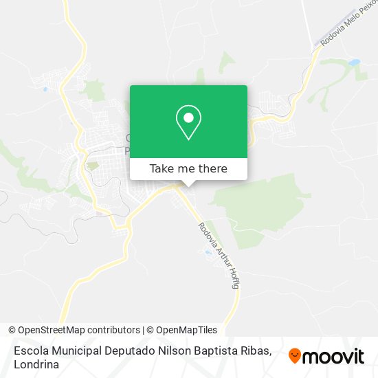 Escola Municipal Deputado Nilson Baptista Ribas map