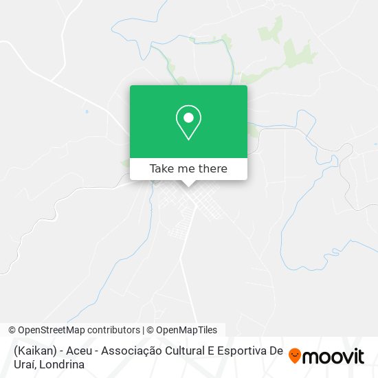 (Kaikan) - Aceu - Associação Cultural E Esportiva De Uraí map