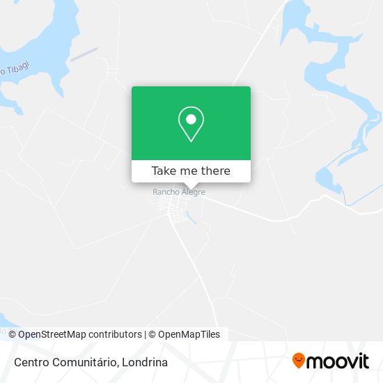 Centro Comunitário map