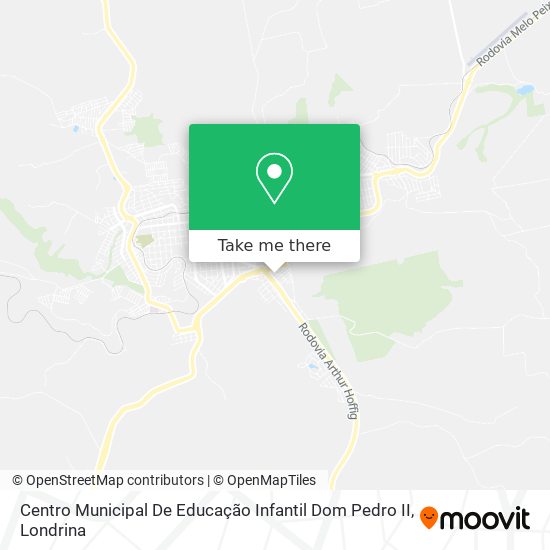 Centro Municipal De Educação Infantil Dom Pedro II map