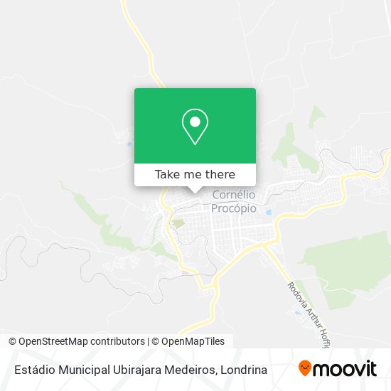Estádio Municipal Ubirajara Medeiros map