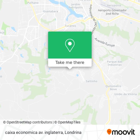 caixa economica av. inglaterra map