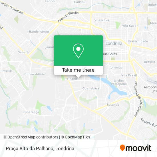 Praça Alto da Palhano map