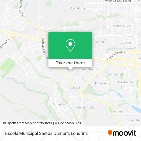 Escola Municipal Santos Dumont map