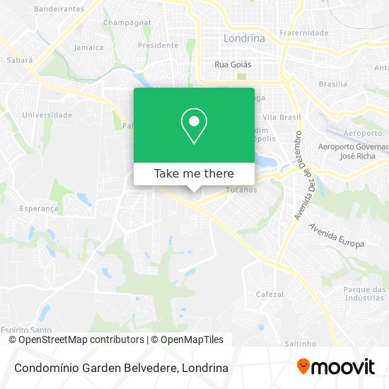 Condomínio Garden Belvedere map