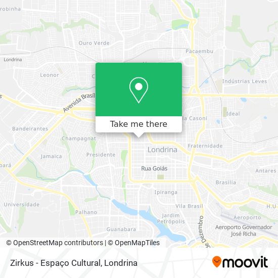 Zirkus - Espaço Cultural map