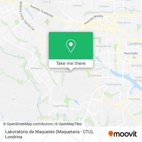 Laboratório de Maquetes (Maquetaria - CTU) map