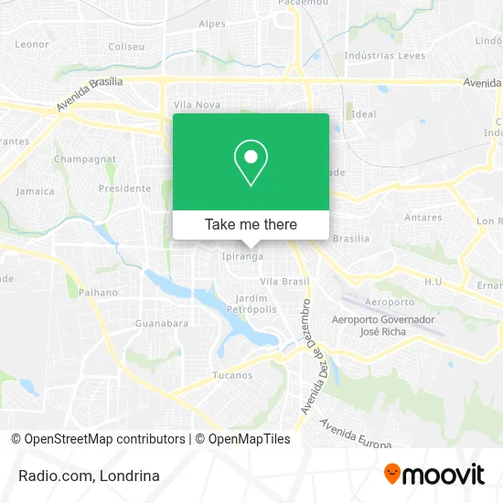 Radio.com map